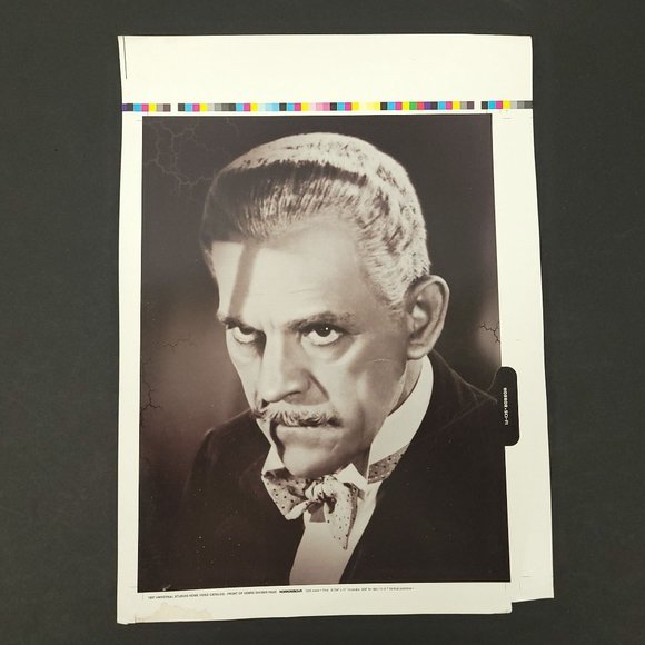 Universal Studios Home Video Catalog Prints Lot Boris Karloff JImmy Stewart Vtg - Picture 2 of 16